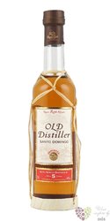 Old Distiller Santo Domingo  Anejo  aged 5 years Dominican rum 40% vol.    0.70 l