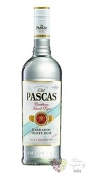 Old Pascas  Blanco  white Barbados rum 37.5% vol.  1.00 l