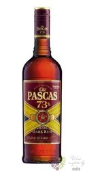 Old Pascas  73 Dark  very strong Jamaican rum 73% vol.  1.00 l