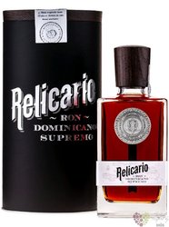 Relicario  Supremo  aged Dominican rum 40% vol.  0.70 l