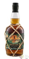 Plantation Black cask  Barbados &amp; Cuba  double aged rum 40% vol.  0.70 l
