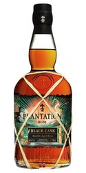 Plantation Black cask  Barbados &amp; Cuba 2022  aged rum 40% vol.  0.70 l