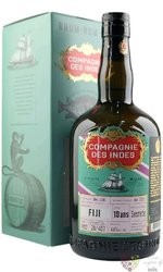 Compagnie des Indes „ Secrete 2010 ” aged 10 years Fiji rum 44% vol.  0.70 l