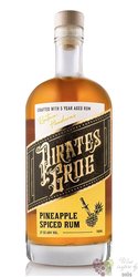 Pirates Grog „ Spiced Pineapple ” flavored Honduras rum 37.5% vol.  0.70 l