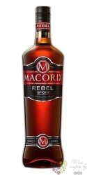 Macorix  Rebel spiced  flavored Dominican rum 30% vol.  0.70 l