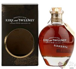 Kirk &amp; Sweeney  Reserva  gift box Dominican rum 40% vol. 0.70 l