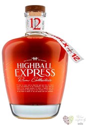 Highball Express  Reserve blend  aged 12 years Caribbean rum 40% vol.  0.70 l