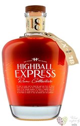 Highball Express „ Rare blend ” aged 18 years Caribbean rum 40% vol.  0.70 l