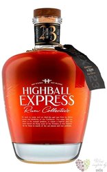 Highball Express  XO blend  aged 23 years Caribbean rum 40% vol.  0.70 l
