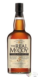 the Real McCoy  Single blended Distillers 92 Proof  aged 5 years Barbados rum 46% vol.  0.70 l