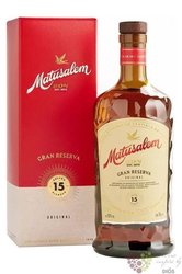 Matusalem  Gran reserva  aged 15 years Cuban rum 40% vol.  0.70 l