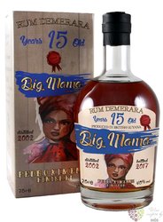 Big Mama 2002 „ Px cask finish ” aged 15 years Demerara rum 40% vol. 0.70 l