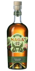 Naga  Siam cask Thailand  aged 12 years Indonesia rum 43% vol.  0.70 l
