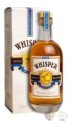 Whisper Antigua  Gold  aged caribbean rum 40% vol.  0.70 l