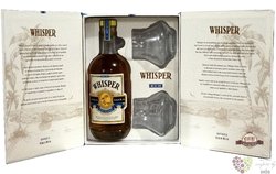 Whisper Antigua „ Gold ” aged caribbean rum 40% vol.  0.70 l
