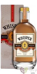 Whisper Antigua  Honey Punch  flavoured caribbean rum 20% vol.  0.70 l