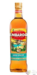 Embargo  Gold Spiced  caribbean rum Les Bienheureux 35% vol.  0.70 l