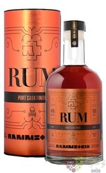 Rammstein  Port cask  blended Carribean rum 46% vol.  0.70 l