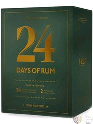 24 days Rum advent calendar ed.2022  24x 0.02 l