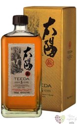 Teeda 5 years aged japanese rum  40% vol.  0.70 l