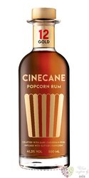 CineCane „ Popcorn ” aged Caribbean rum 41.2% vol.  0.5 l