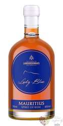 Domaine de Labourdonnais  Lady Blue  aged Mauritian rum liqueur 40% vol.  0.70 l