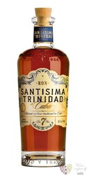 Santisima Trinidad de Cuba aged 7 years Caribbean rum 40.3% vol.  0.70 l