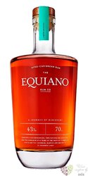 Equiano aged Caribbean rum 43% vol.  0.70 l