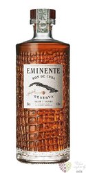 Eminente reserva „ El Cocodrilo Cubano ” 7 years aged Cuban rum 41.3% vol.  0.70l