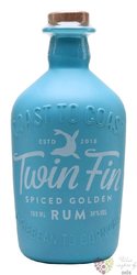 Twin Fin Spiced Golden Caribbean rum 38% vol.  0.70 l