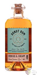 Donut  Cookies &amp; Cream  aged 8 years flavoured caribbean rum 40% vol.  0.50 l