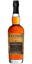 Planteray  Original Dark  aged Barbados &amp; Jamaica rum 40% vol. 0.70 l
