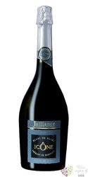 Crmant de Bordeaux Blanc de Noir  Icone  Aop brut Jaillance  0.75 l
