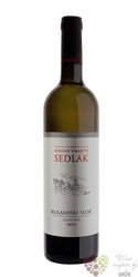 Rulandské šedé 2019 pozdní sběr z vinařství Sedlák Velké Bílovice  0.75 l