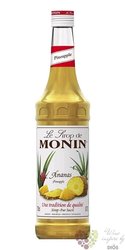 Monin  Ananas  French pineapple flavoured coctail syrup 00% vol.    0.70 l