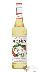 Monin „ Litchi  ” French l flavoured coctail syrup 00% vol.   0.70 l