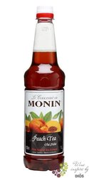 Monin tea concentrate  Peach  French flavoured syrup 00% vol.    0.70 l