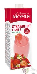 Monin „ Fraise ” French strawberry flavoured coctail smoothie     1.00 l