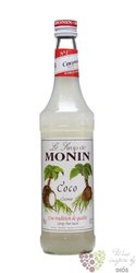 Monin  Coco  French coconut flavoured coctail syrup 00% vol.   1.00 l