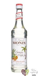 Monin  Curacao Triple sec  French flavoured coctail syrup 00% vol.  0.70 l