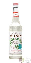 Monin  Menthe Glaciale  French frosted mint flavoured coctail syrup 00% vol. 0.70 l