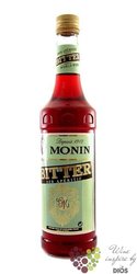 Monin  Bitter  French flavoured coctail syrup 00% vol.    0.70 l
