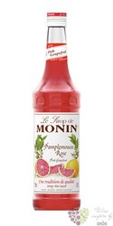 Monin  Pamplemousse ros   French Grapefruit ros flavoured coctail syrup 00%vol.    0.70 l