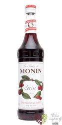 Monin  Cerise  French cherry flavoured coctail syrup 00% vol.   0.70 l