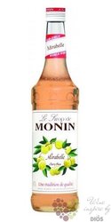 Monin  Mirabelle  French mirabelle flavoured coctail syrup 00% vol.   0.70 l