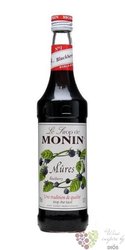 Monin  Mures  French blackberry flavoured coctail syrup 00% vol.    0.70 l