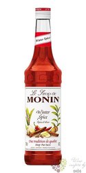 Monin  Winter spice  French winter spiced flavoured coctail syrup 00% vol.  0.70 l