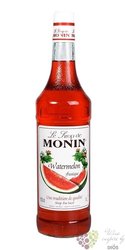 Monin  Water melon  French water melon flavoured coctail syrup 00% vol.  1.00l