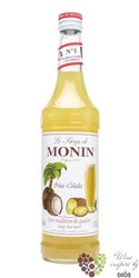 Monin  Pia Colada  French flavoured coctail syrup 00% vol.   0.70 l