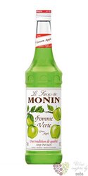 Monin  Pomme Verte  French apple green flavoured coctail syrup 00% vol.   0.70 l